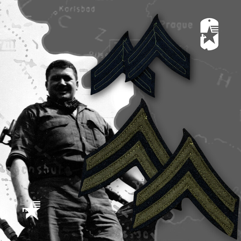 Originální rukávové hodnostní označení CORPORAL